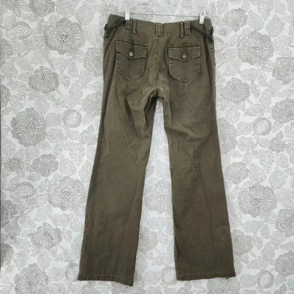 Tommy Hilfiger Chino Boot cut Ankle Zip Women's Pants 6 - Picture 2 of 8